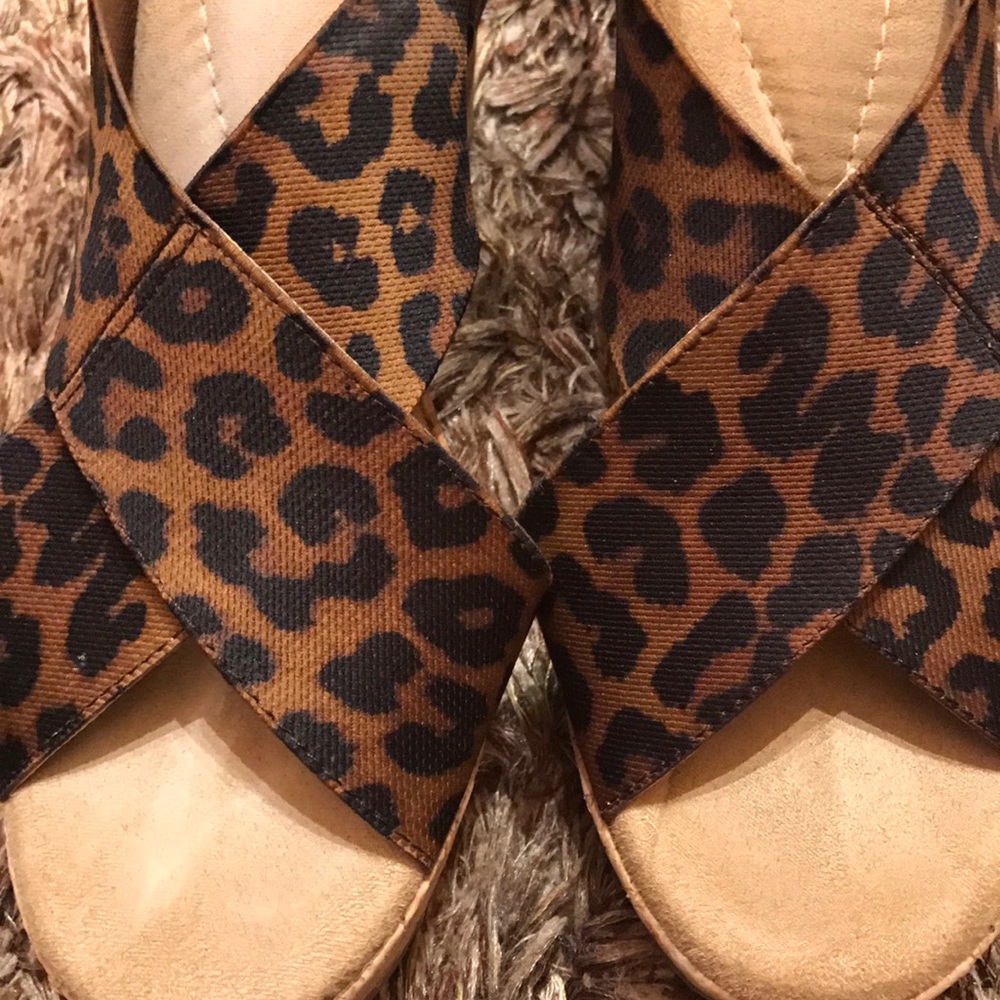 Leopard wedges - Picture 3 of 3